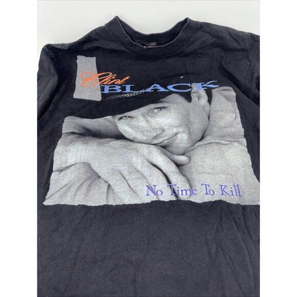 Vintage Clint Black T-Shirt Men's XL 90's Country Music "No Time To Kill" - Picture 4 of 9